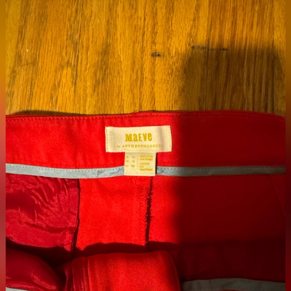 Anthropologie Maeve Pleated Wide-Leg Trousers - Picture 6 of 6